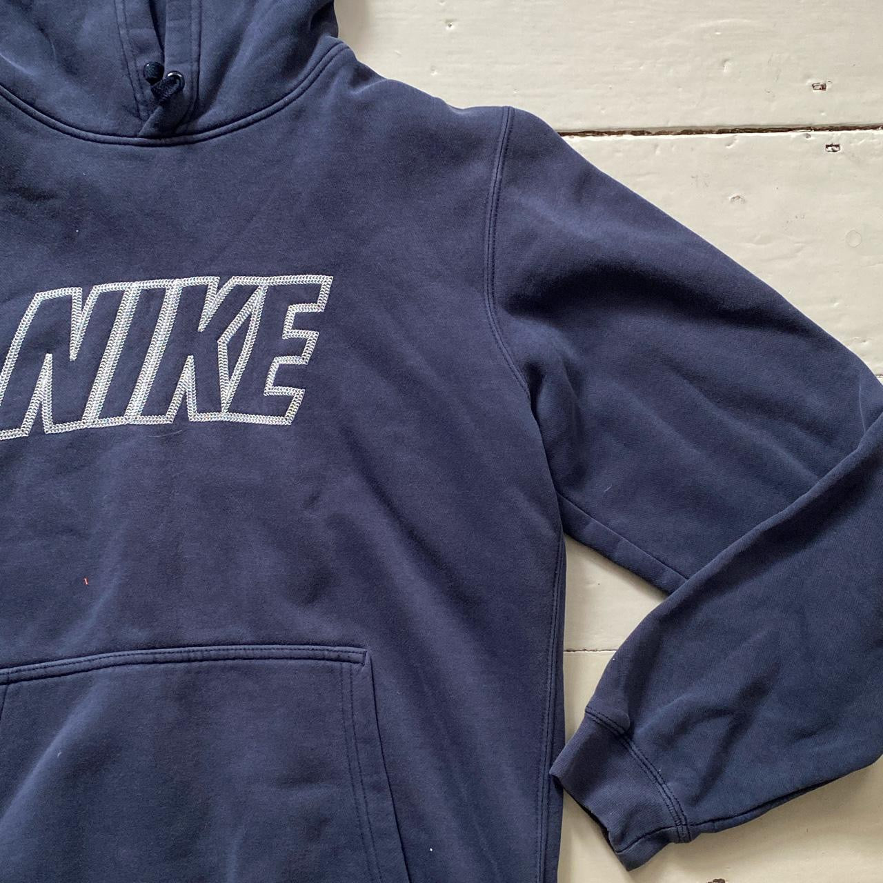 Nike Club Stitch Embroidered Hoodie (Small)
