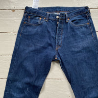 Levis 501 Navy Jeans (34/29)