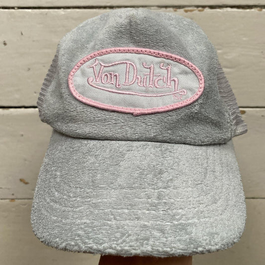 Von Dutch Towelling Cap