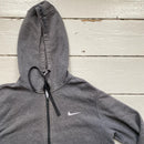 Nike Swoosh Grey Hoodie (Medium)