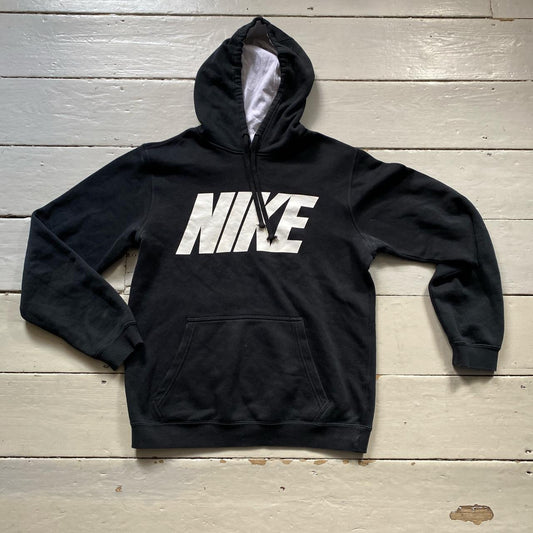 Nike Club Black Hoodie (Small)