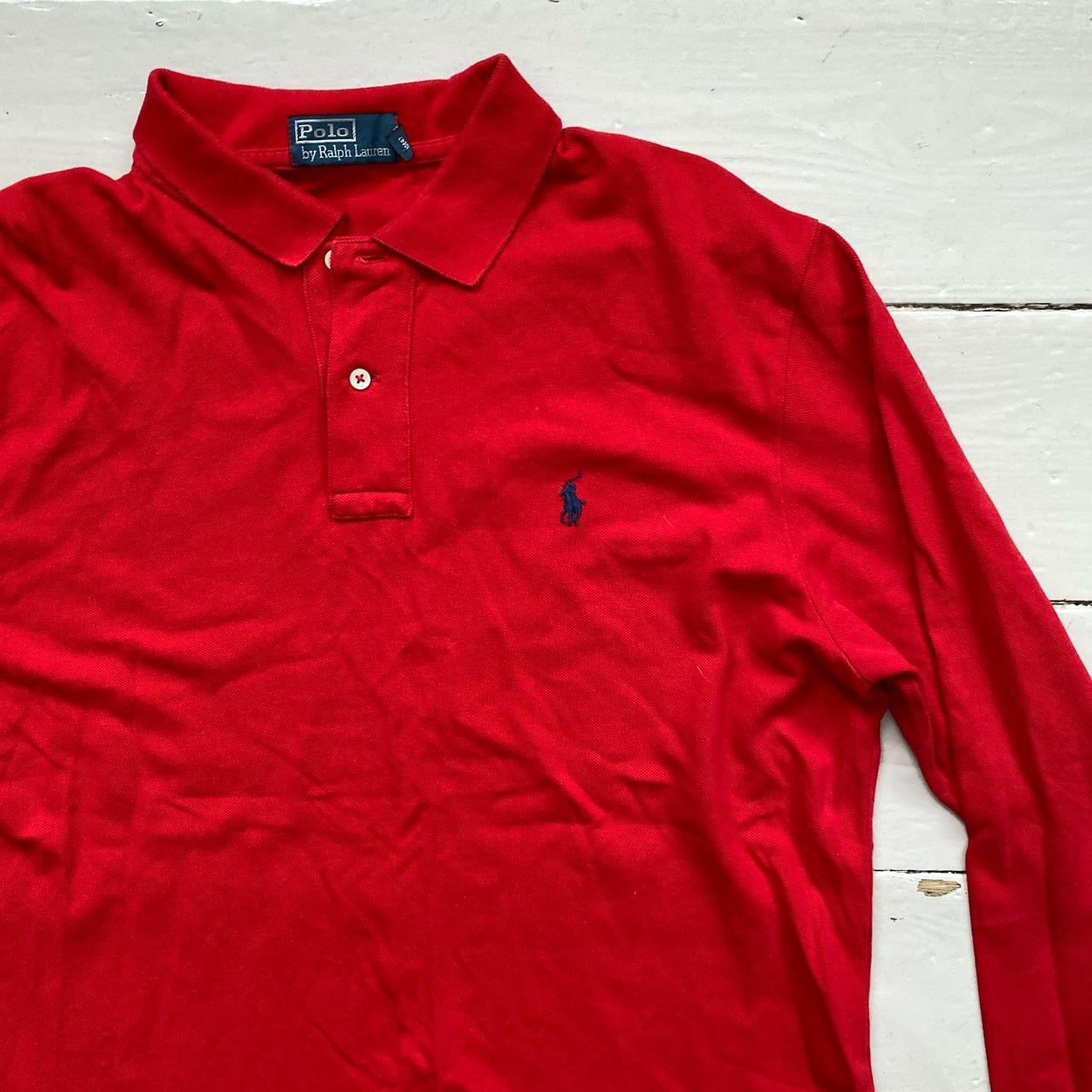 Ralph Lauren Polo Red Long Sleeve (Large)