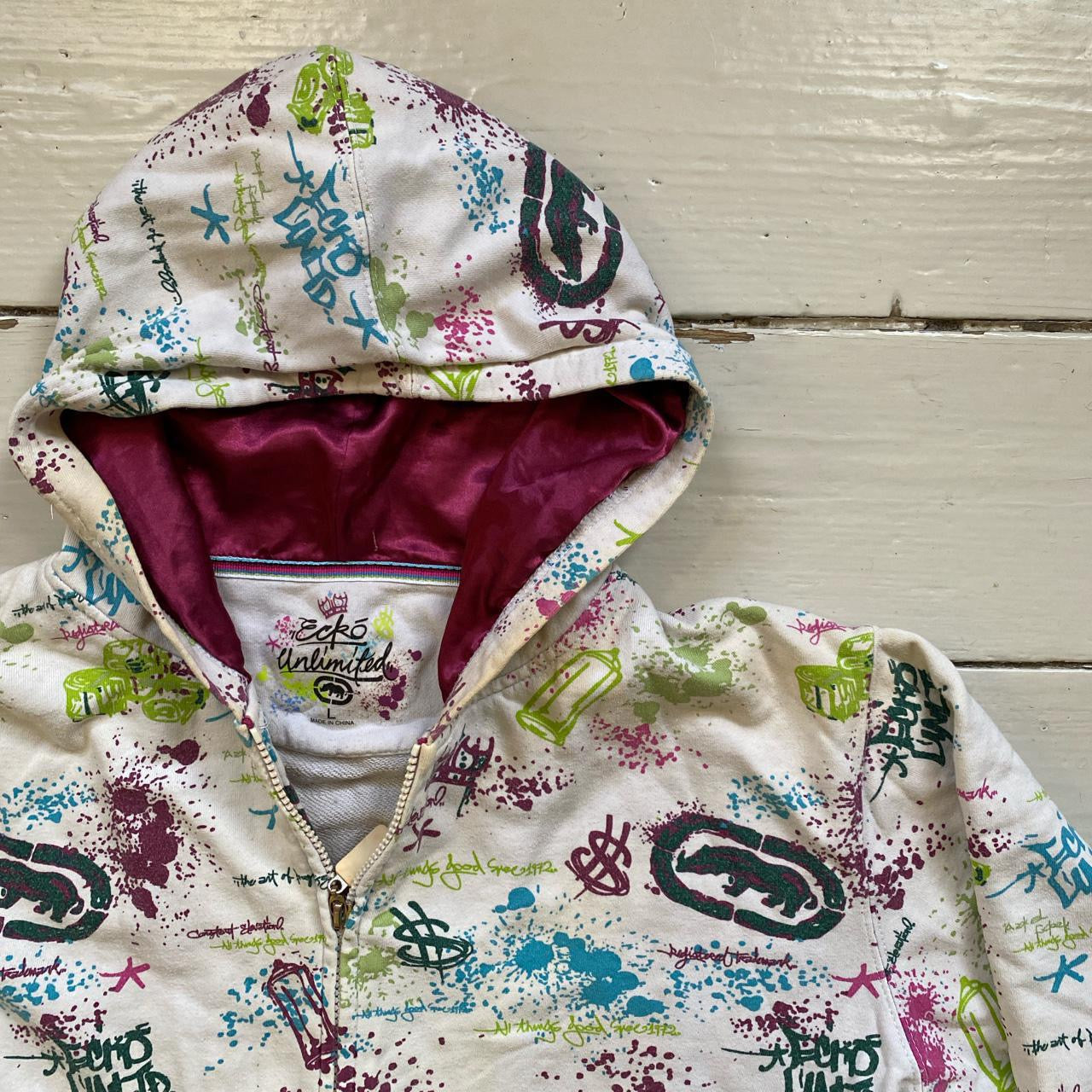 Ecko graffiti outlet hoodie