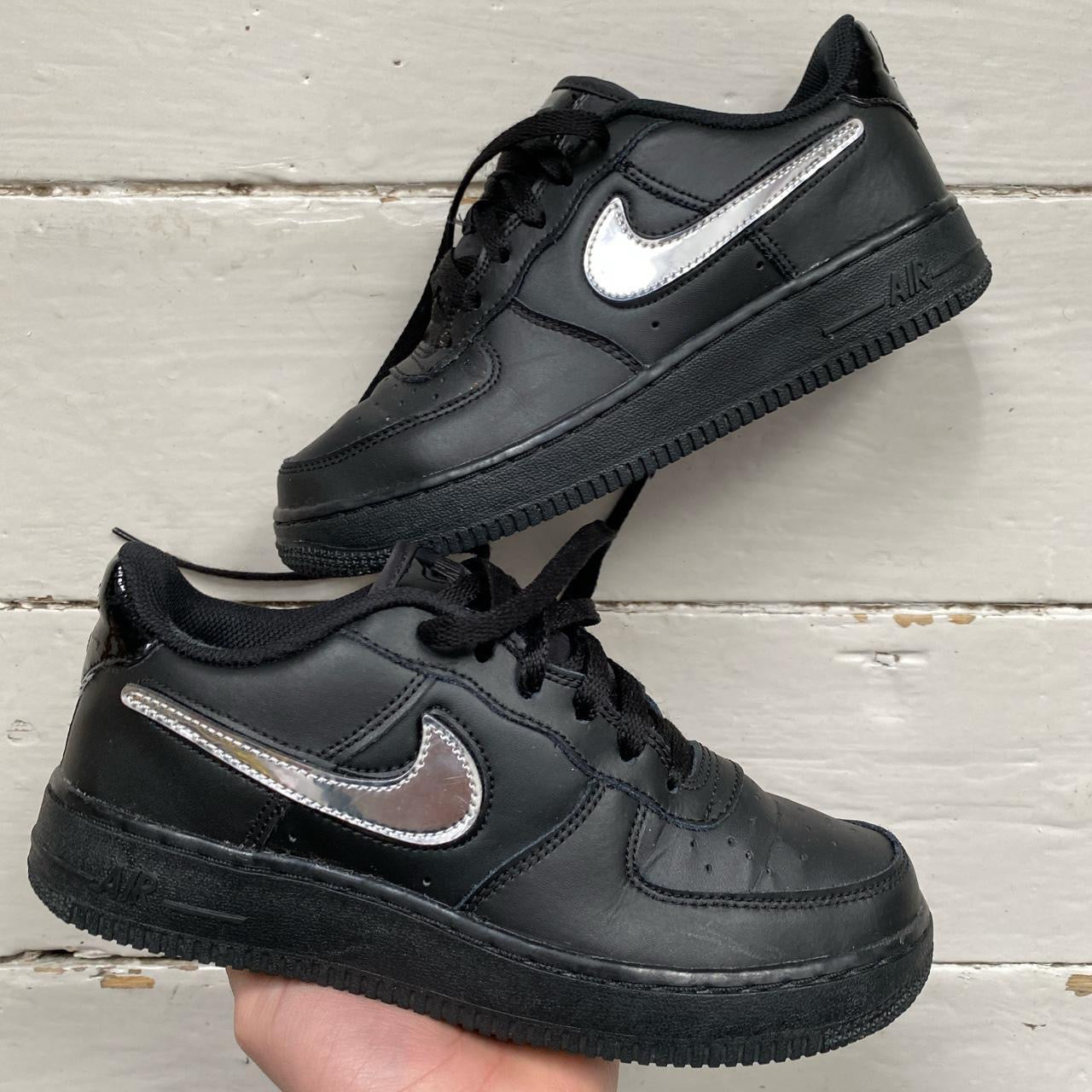 Nike Air Force 1 Velcro Swoosh (UK 4.5)