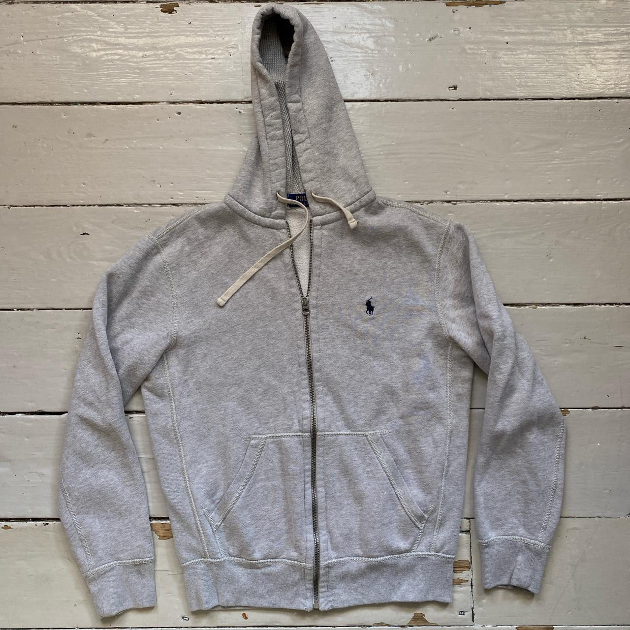 Ralph Lauren Polo Grey Hoodie (Small)