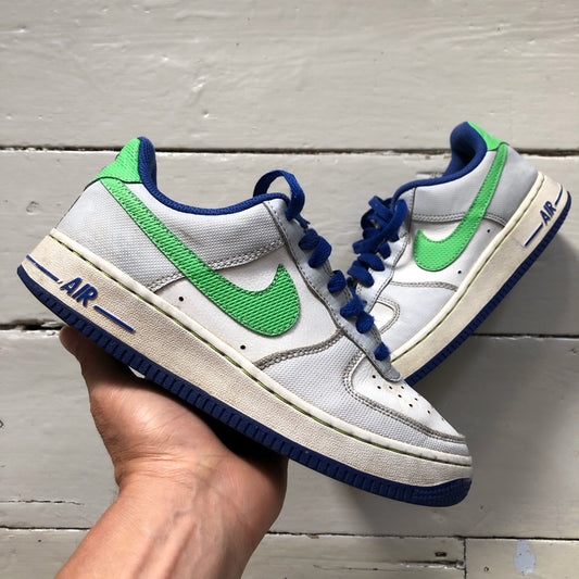 Nike Air Force 1 Blue Green White (UK 5)