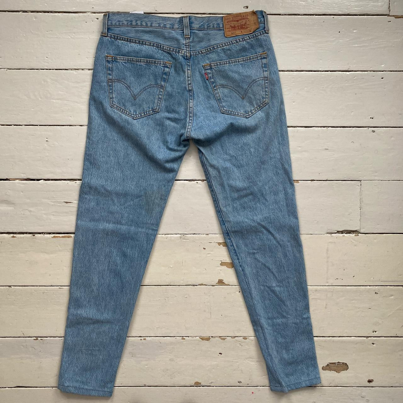 Levis 501 Light Blue Jeans (34/34)