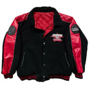 Down Impact Vintage Leather Wool Jacket (2XL)