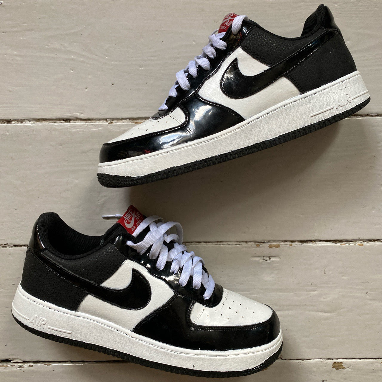 Nike Air Force 1 White and Black 2010 (UK 11)