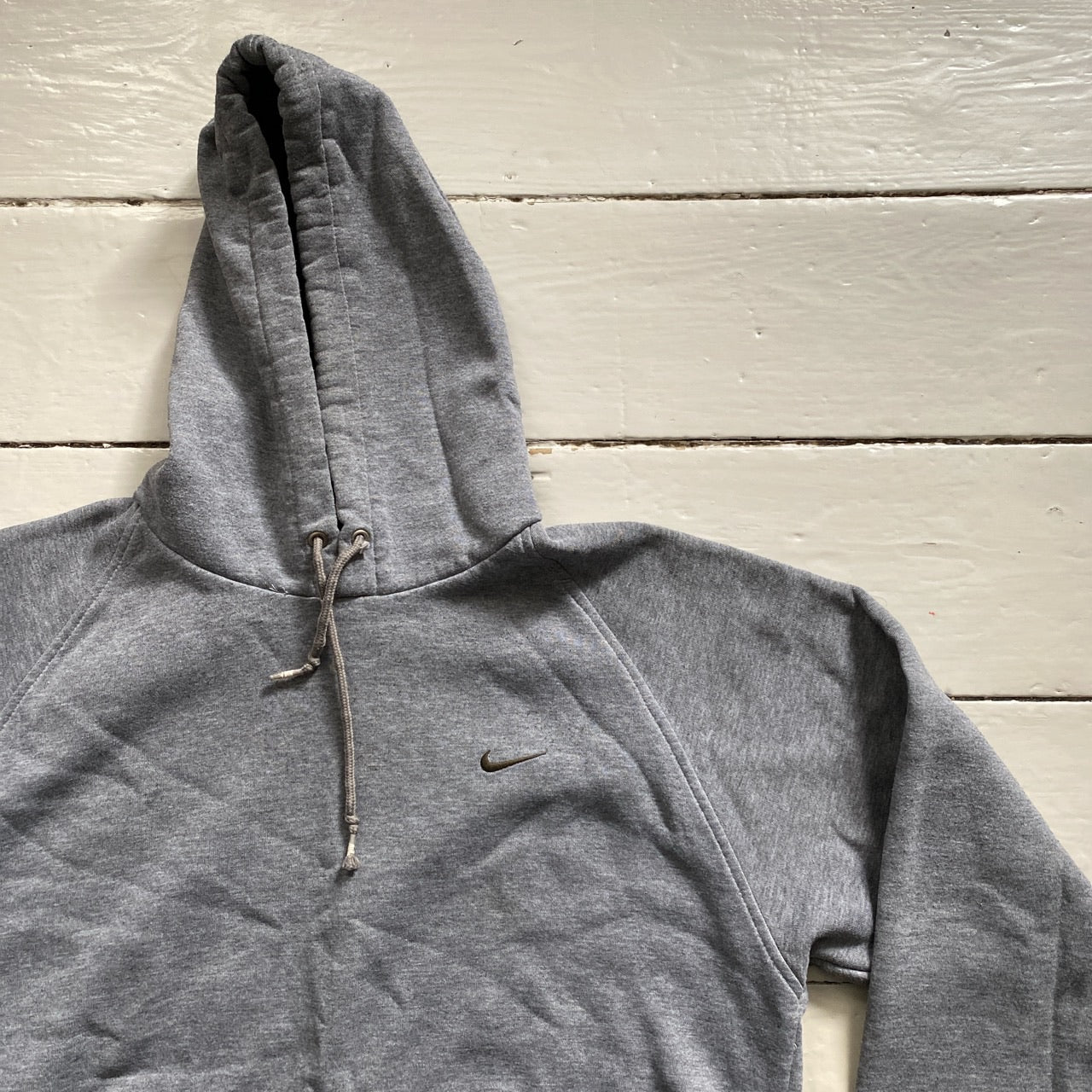 Nike Vintage Grey Hoodie (Medium)