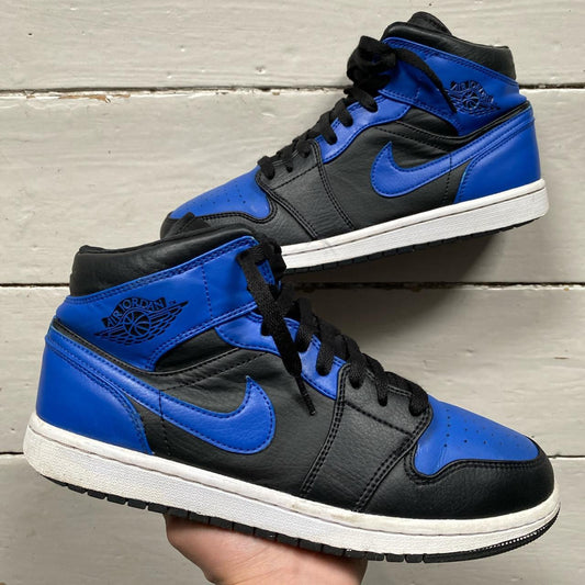 Jordan 1 Mid Hyper Royal Blue (UK 8.5)