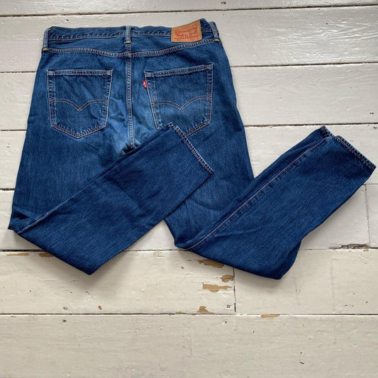 Levis 501 Dark Blue Jeans (36/32)