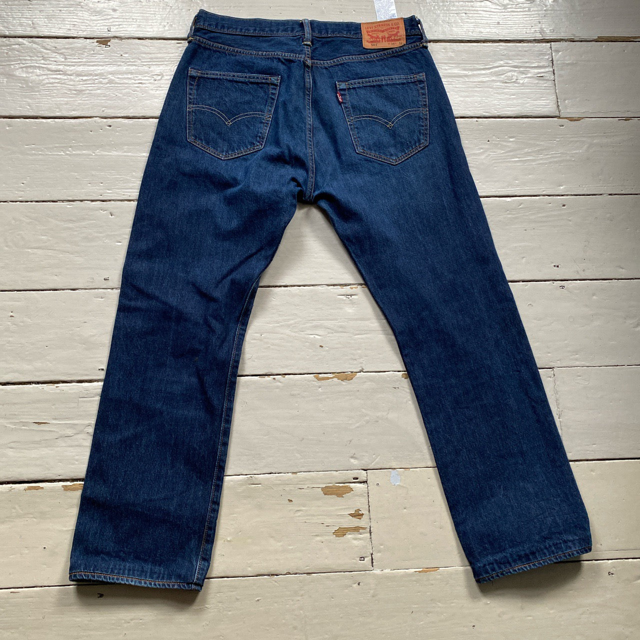 Levis 501 Navy Jeans (34/29)