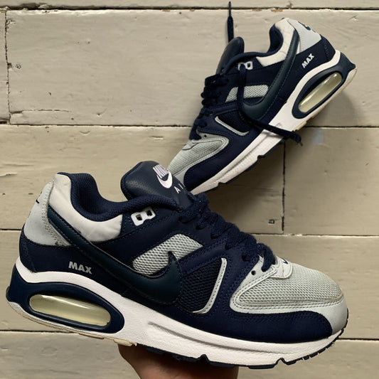 Nike Air Max Command Navy and White (UK 8)