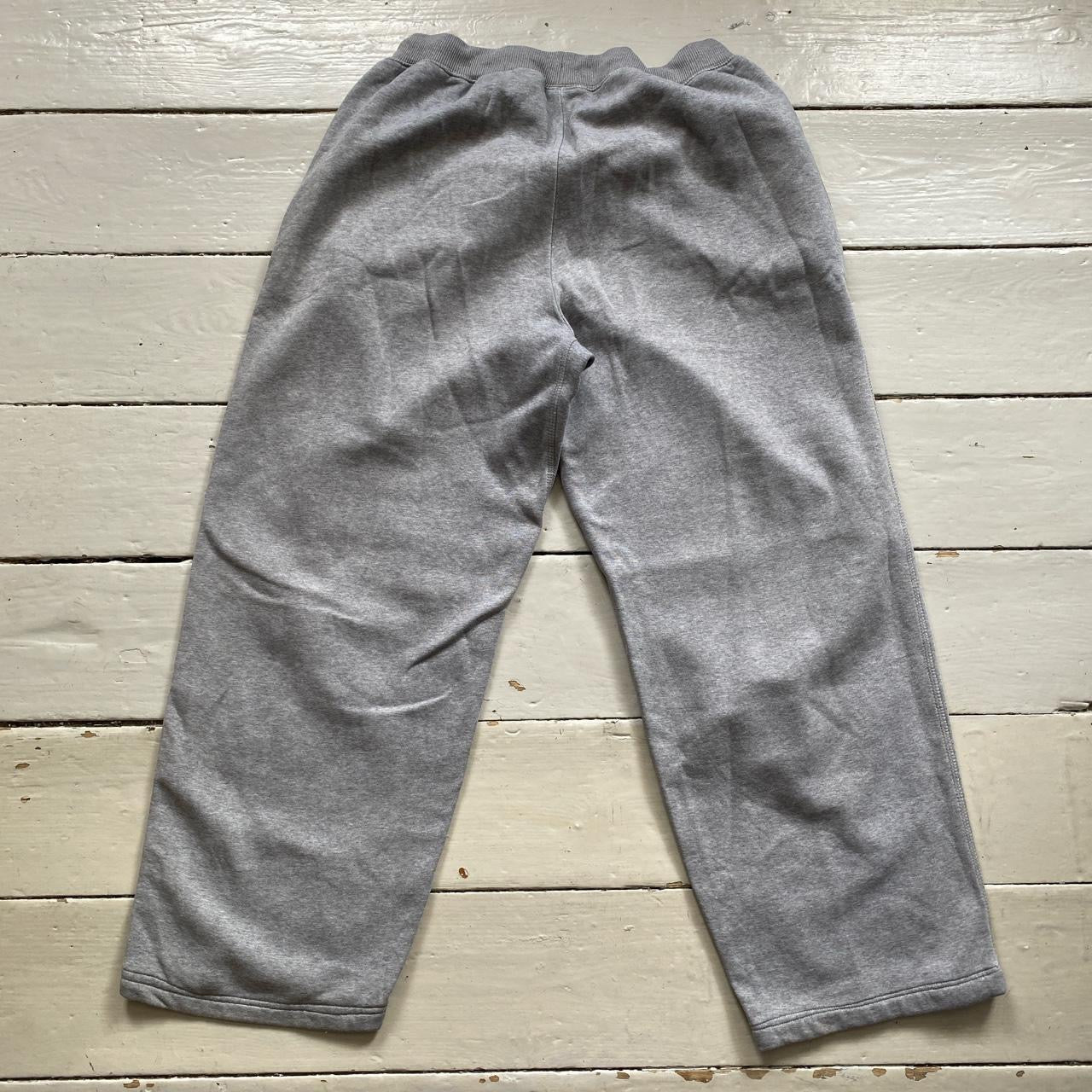 Nike Vintage Swoosh Grey Joggers (Large)