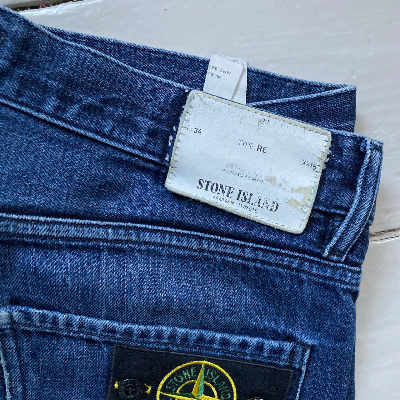 Stone Island Navy Jeans (30/34)