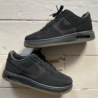 Nike Air Force 1 Black Suede Air Bubble (UK 8.5)