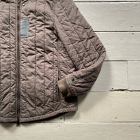All Saints Quilted Khaki Jacket (Medium)