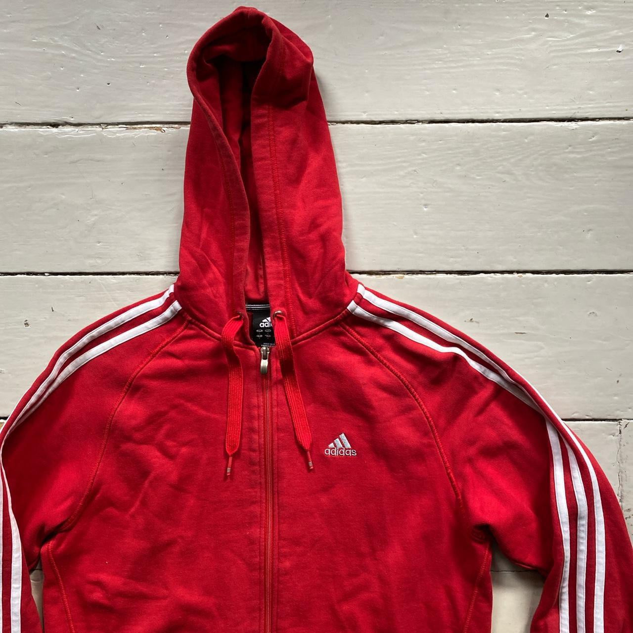 Adidas Performance Red Hoodie (Small)