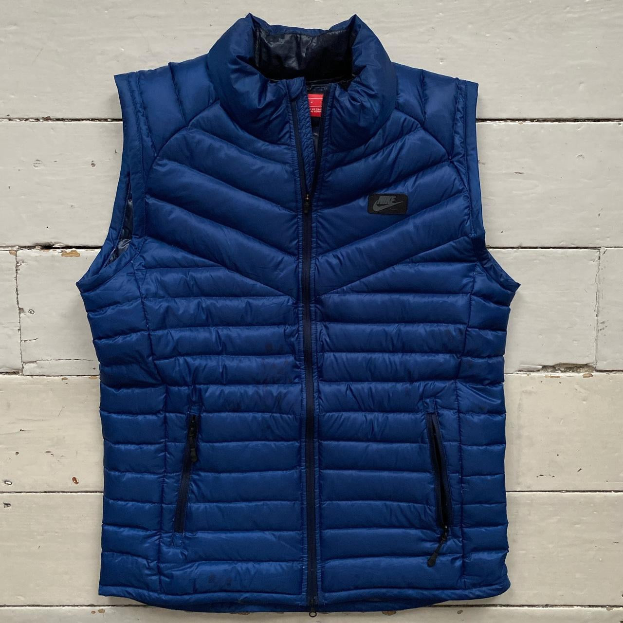 Nike Navy Blue Gilet (Medium)