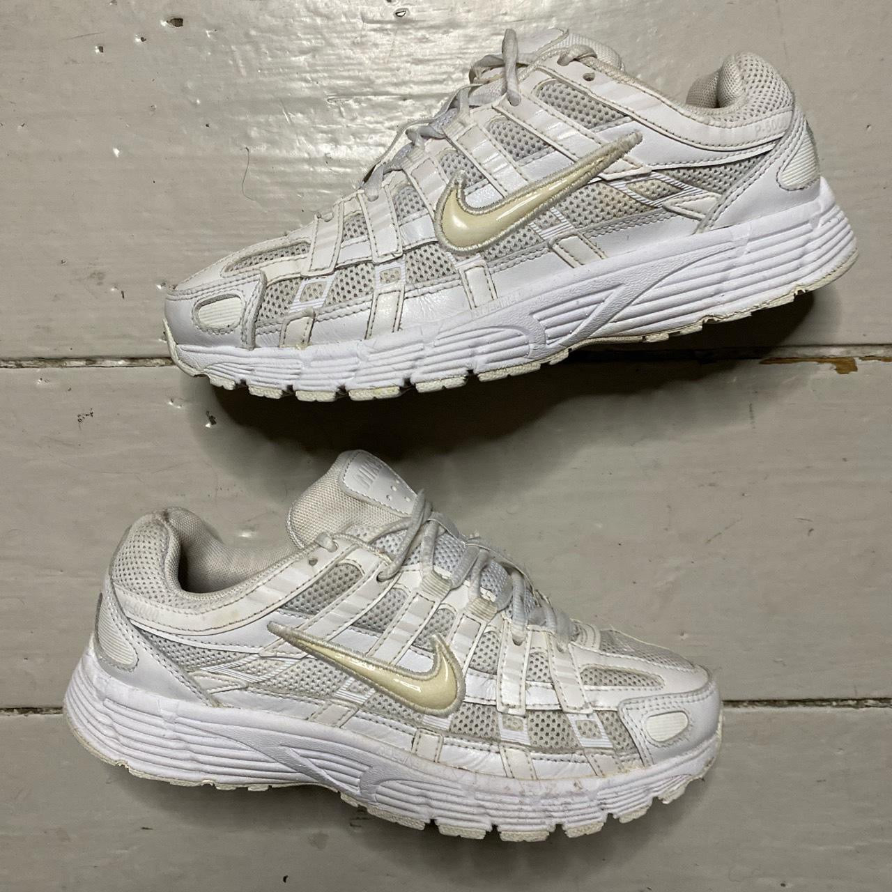 Nike p-6000 White (UK 4)