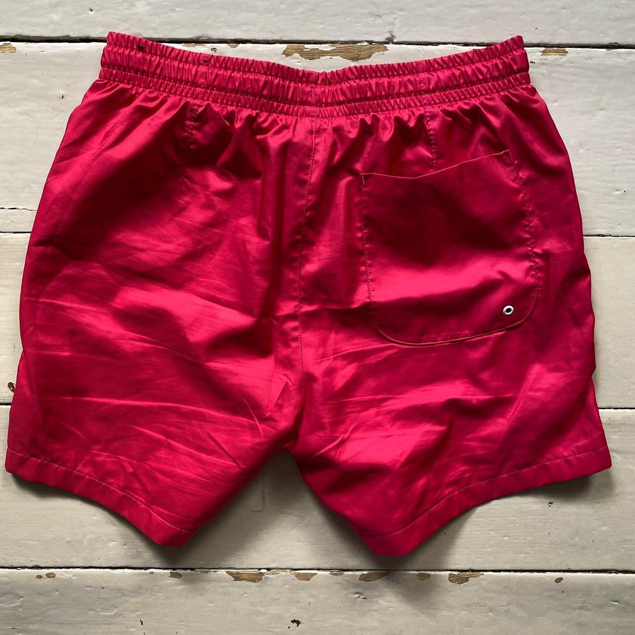 Nike Swoosh Pink Shorts (Small)