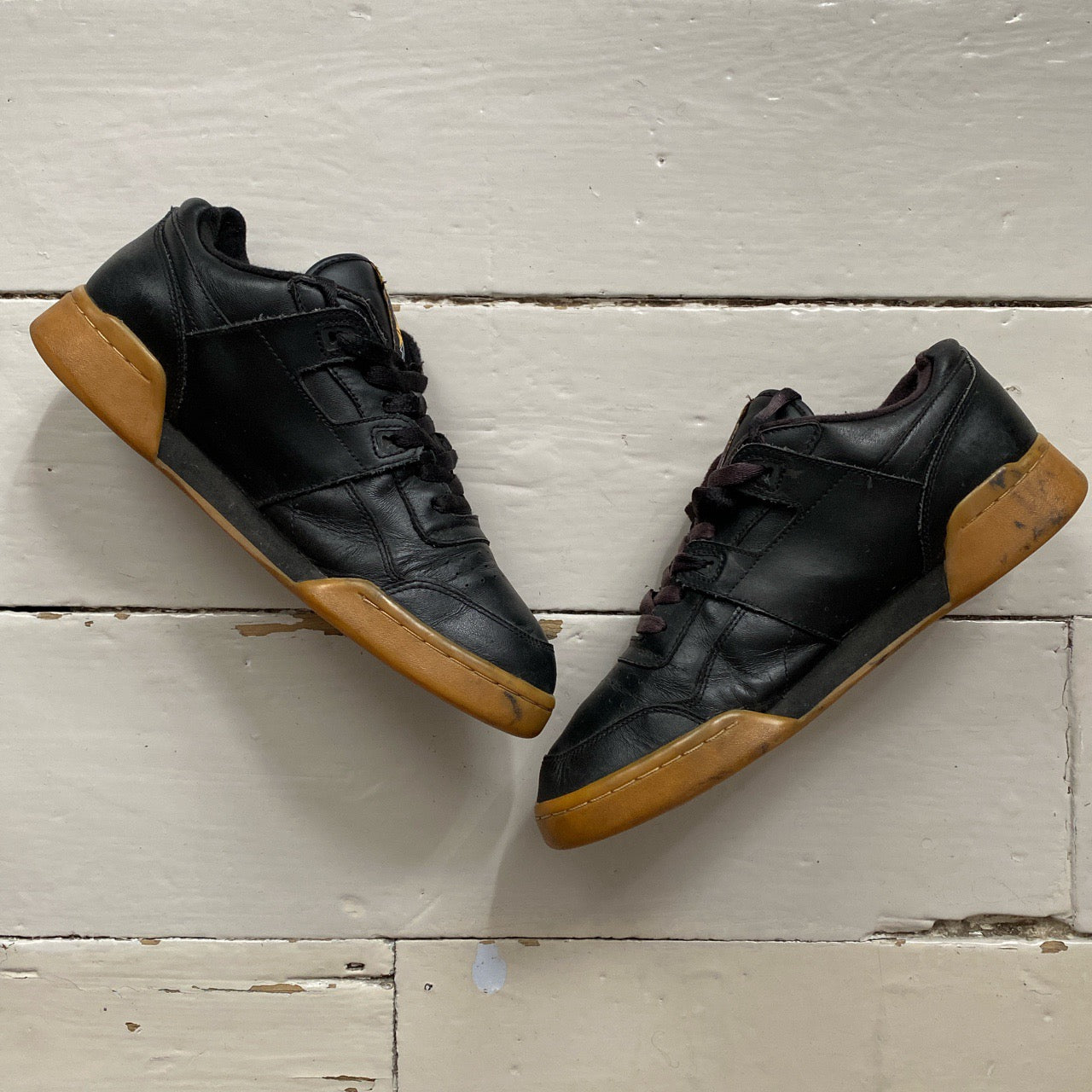 Reebok Classics Gym Black Gum Sole (UK 8)