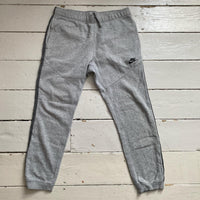 Nike Swoosh Grey Joggers (Medium)