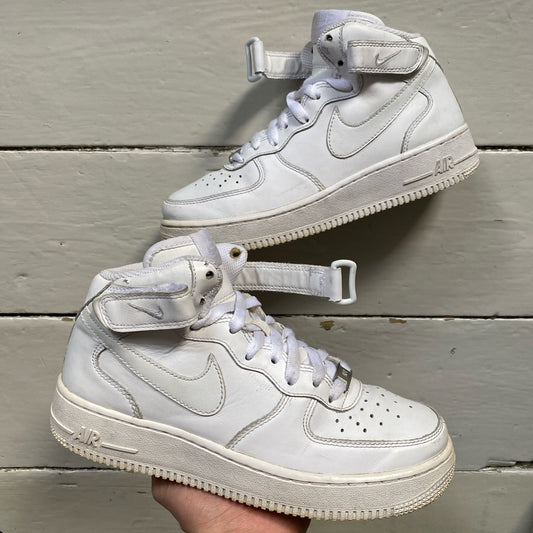 Nike Air Force 1 Mid White (UK 5)