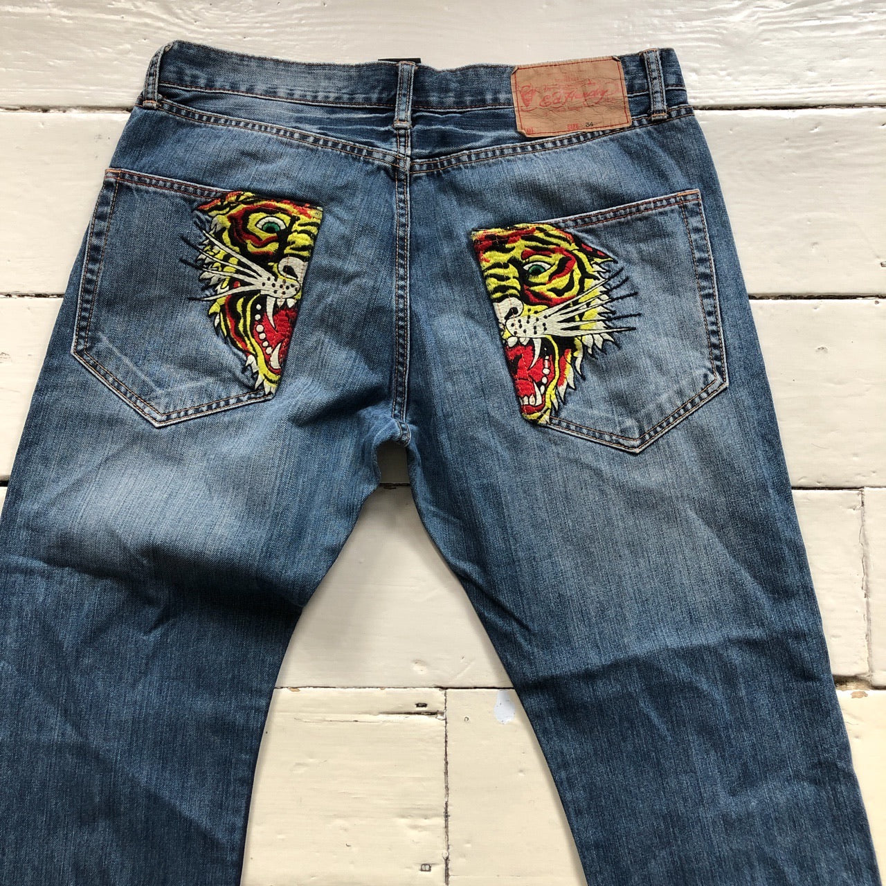 Ed Hardy Vintage Tiger Jeans (34/34)