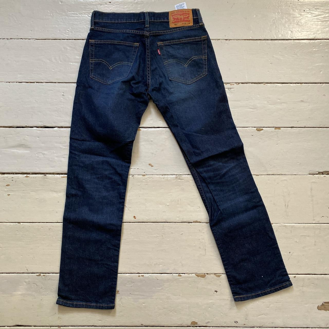 Levis 511 Dark Navy Jeans (30/29)