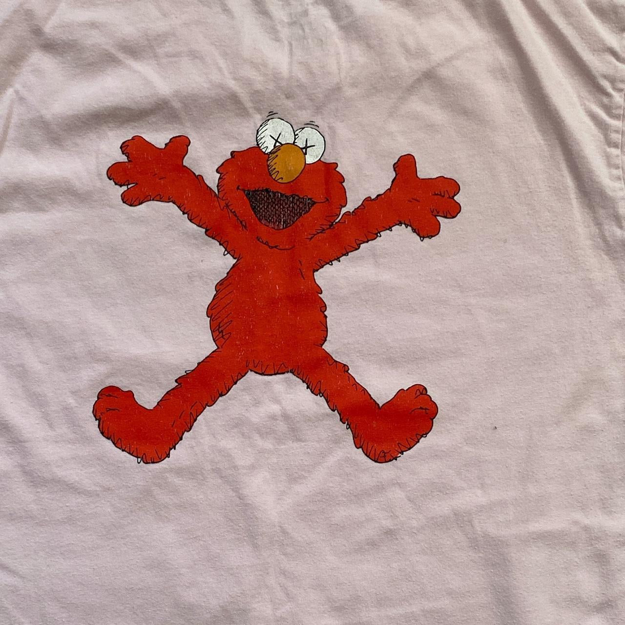 KAWS Sesame Street Elmo T Shirt (Medium)