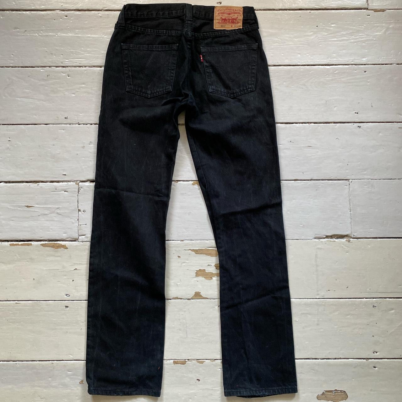 Levis 501 Black Jeans (30/32)