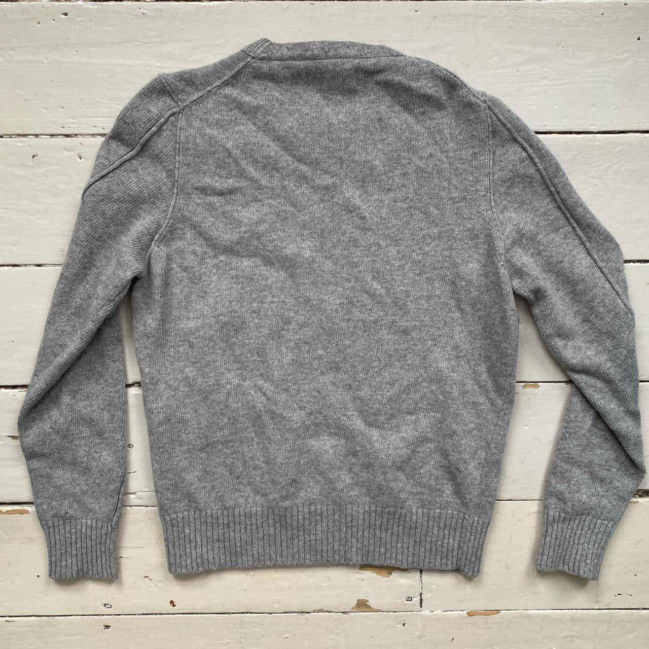 Stone Island Wool Jumper Grey (Medium)