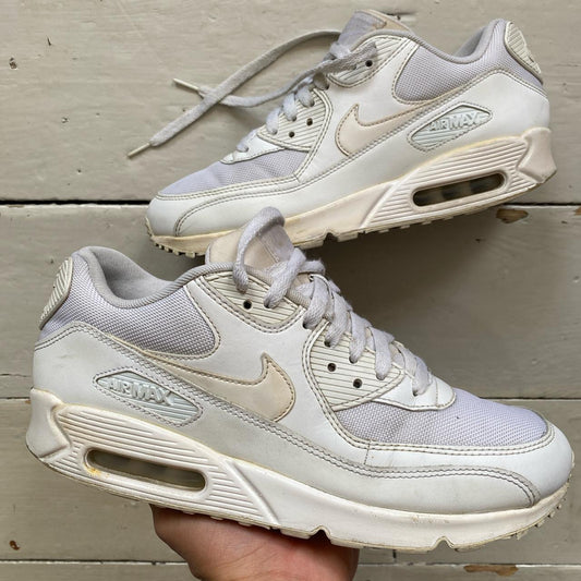 Nike Air Max 90 White (UK 8)