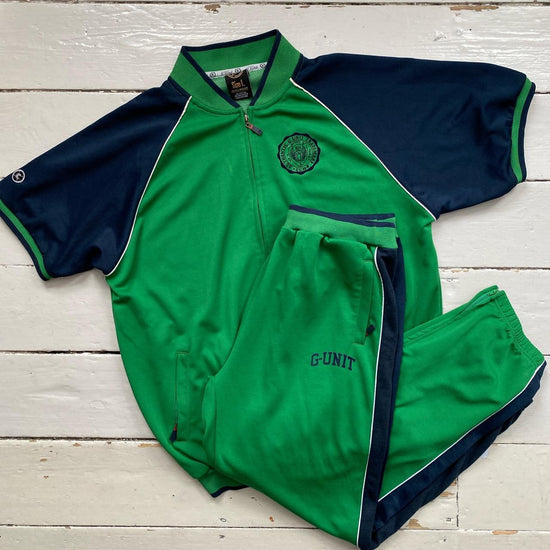 G Unit Full Tracksuit Green (Large)