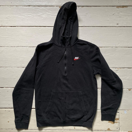 Nike Swoosh Black Hoodie (Small)