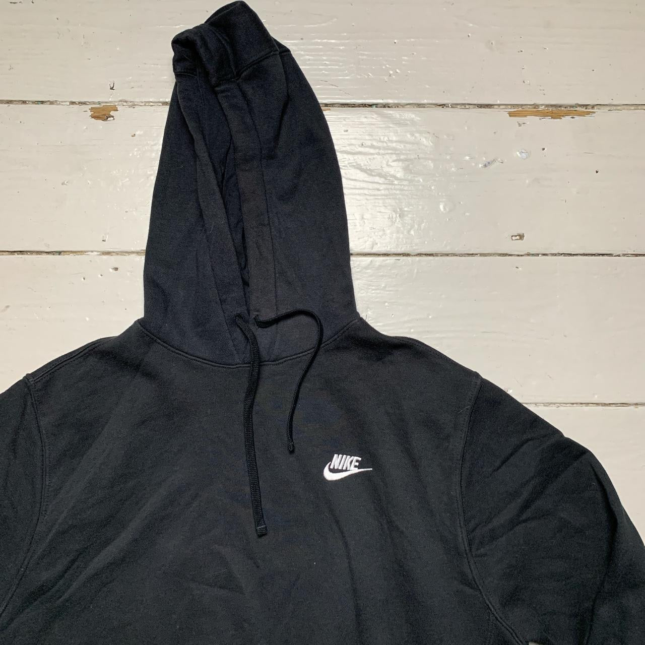 Nike Swoosh Black Hoodie (Medium)