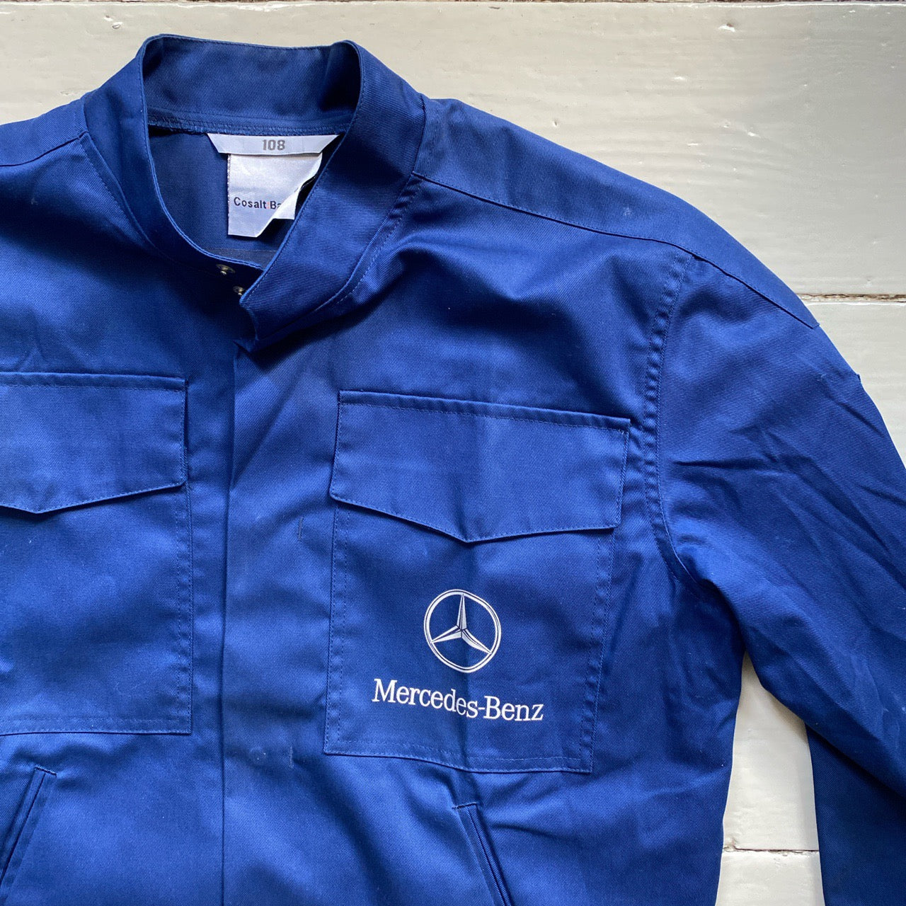 Mercedes Benz Blue Shirt Jacket (Medium)