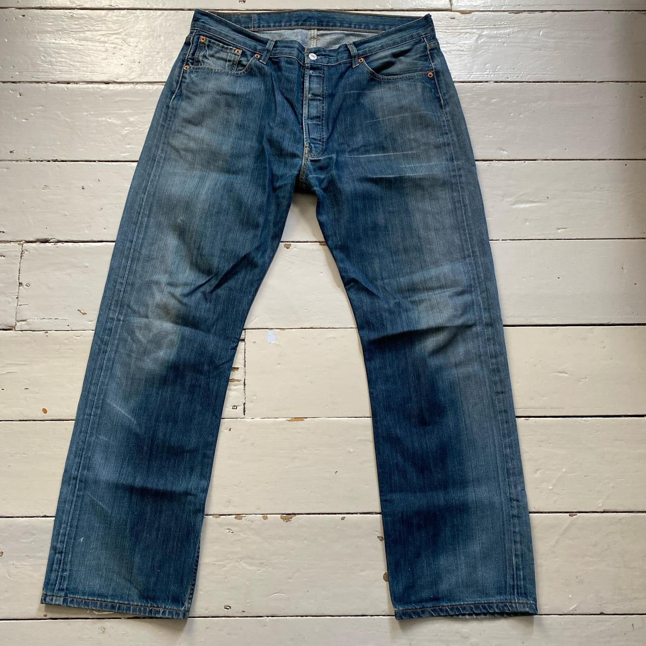 Levis 501 Stonewashed Jeans (38/31)
