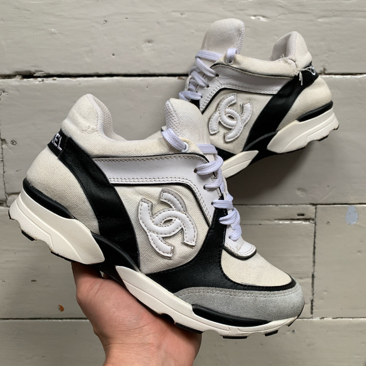 Chanel CC Trainers Vintage (UK 5 EU 38)