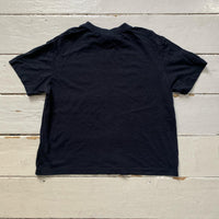 Nike Centre Swoosh Crop T Shirt (Small)