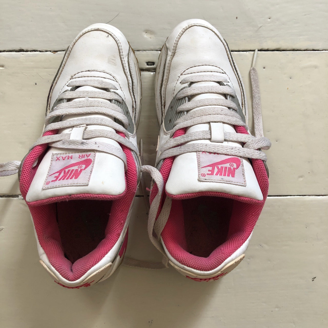Nike Air Max 90 Vintage Pink & White (UK 5.5)