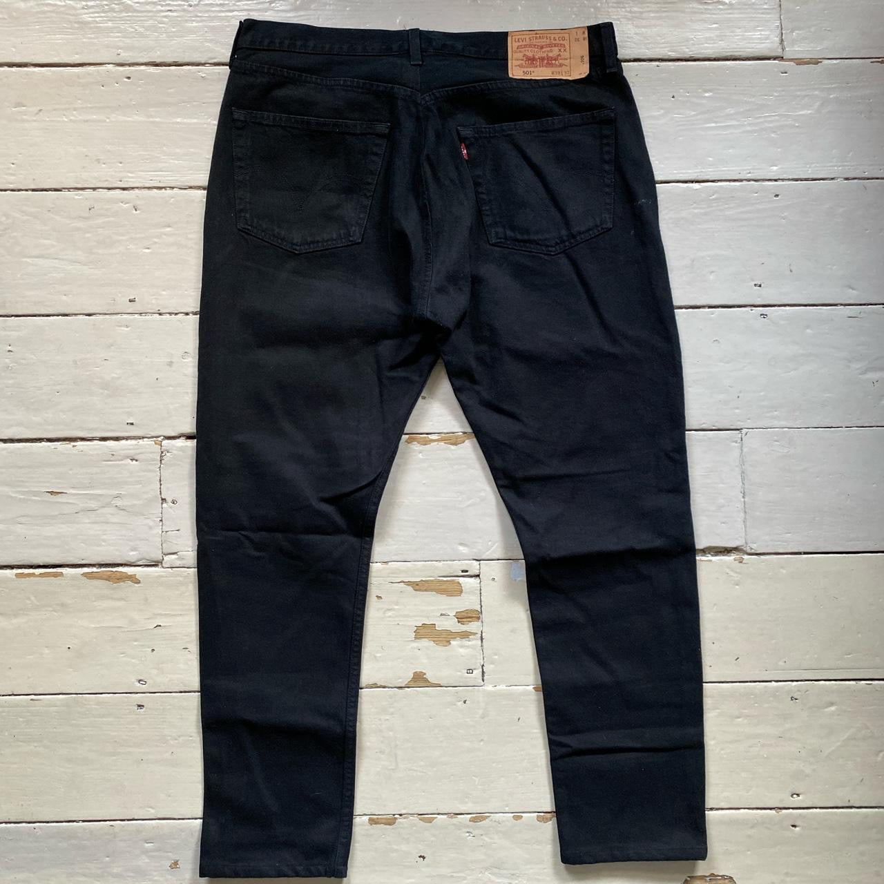 Levis 501 Black Jeans (38/30)