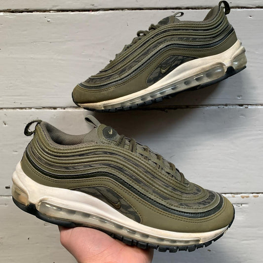 Nike Air Max 97 Khaki Camo (UK 5.5)