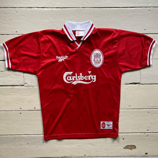 Liverpool 1998/2000 Reebok Carlsberg Vintage Jersey (Large)