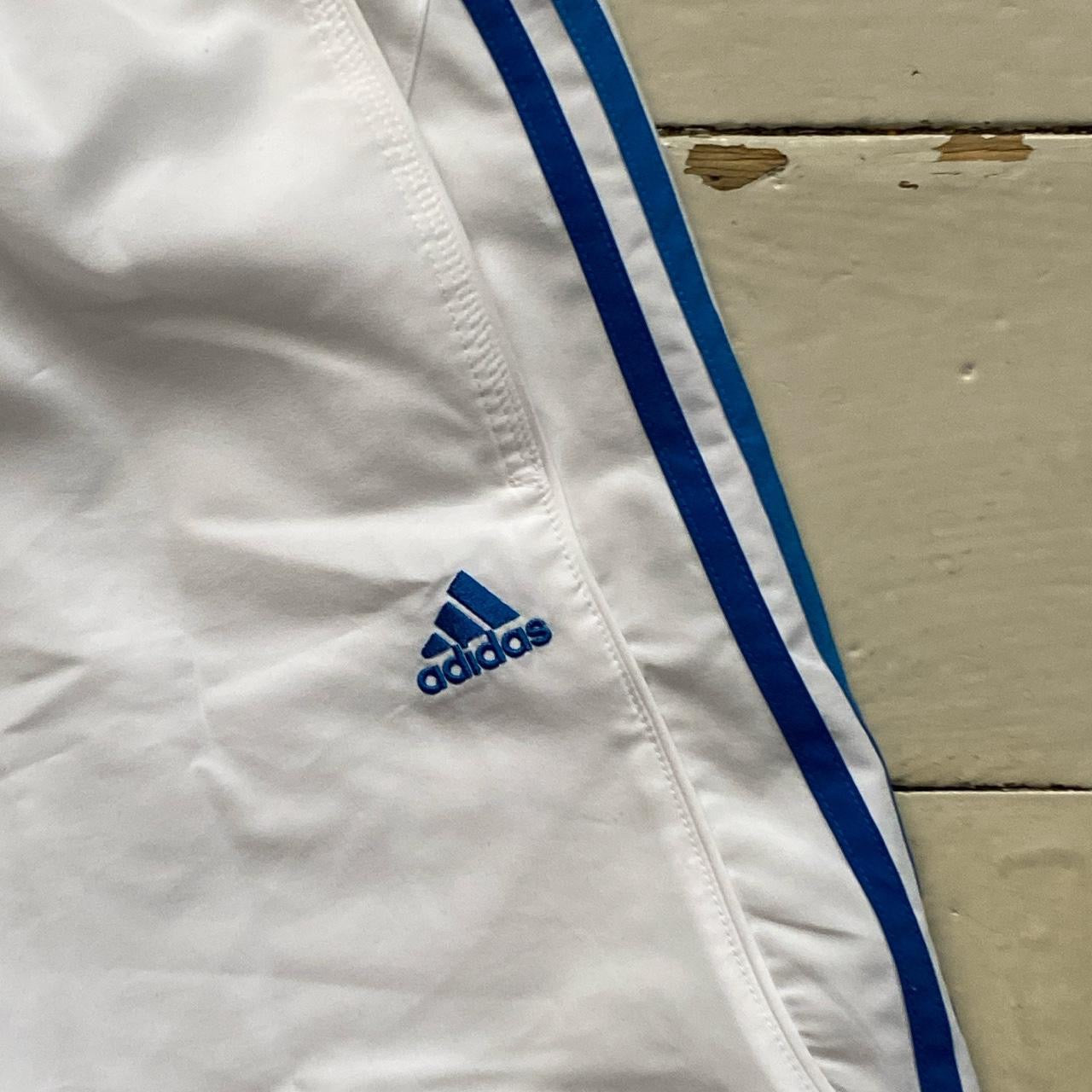 Adidas White Shell Shorts (Medium)