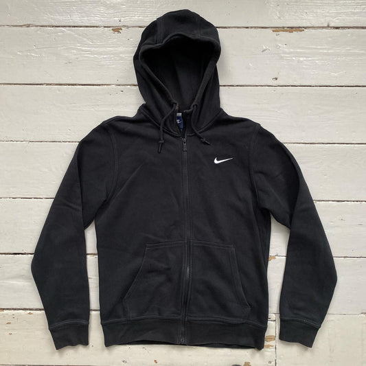 Nike Swoosh Black Hoodie (Small)