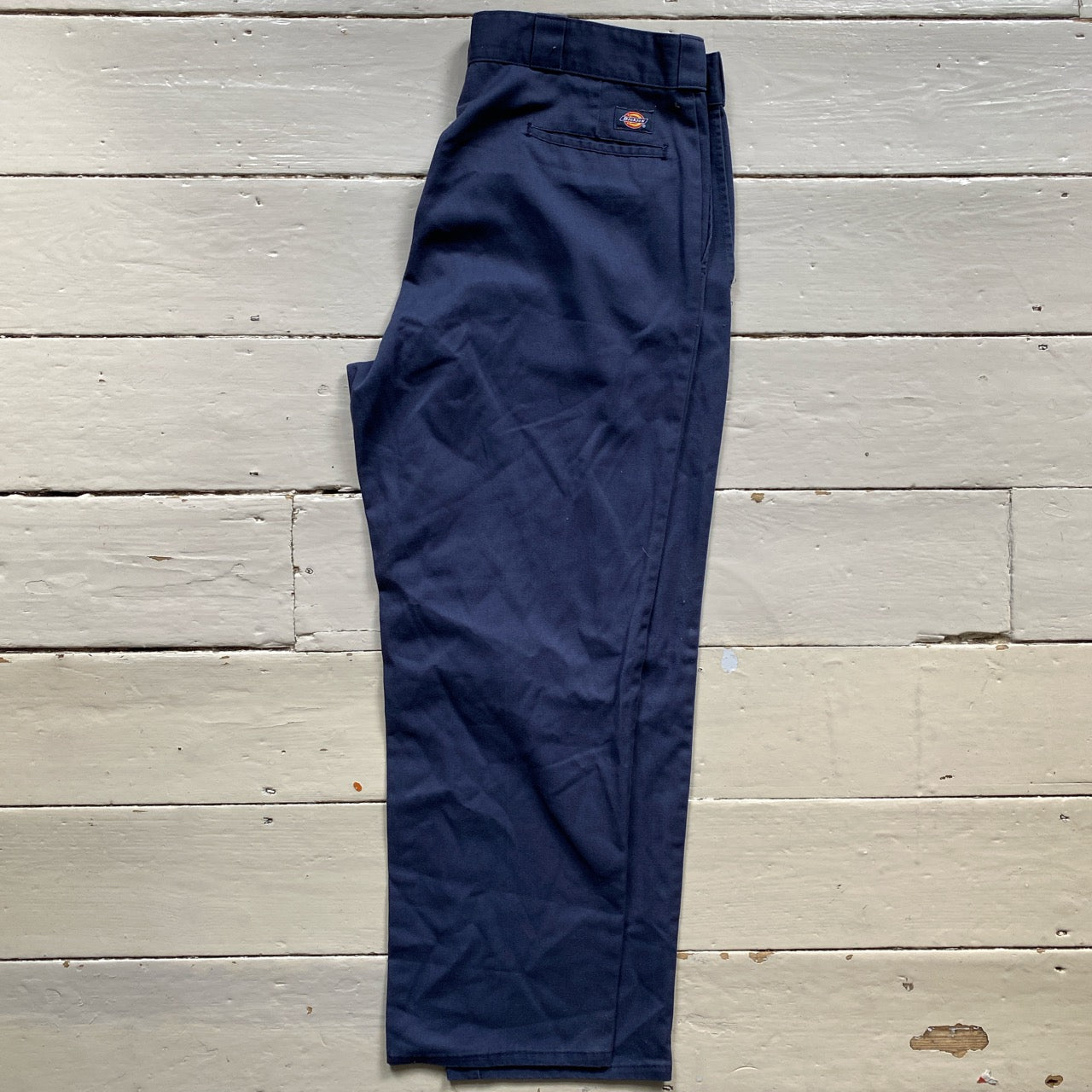 Dickies 874 Original Fit Blue Trousers (40/30)