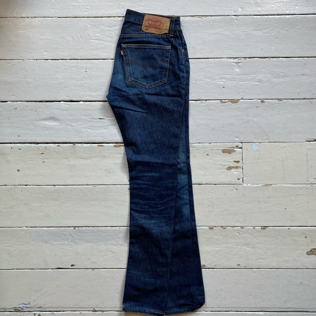 Levis 501 Navy Jeans (32/34)